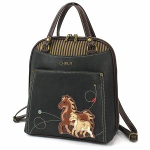 Backpacks |  Convertible Backpack Purse – Horse Family Backpacks Backpacks