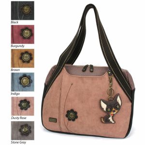 Bags & Purses |  Bowling Bag – Chihuahua Darkbrown Bags & Purses Bags & Purses