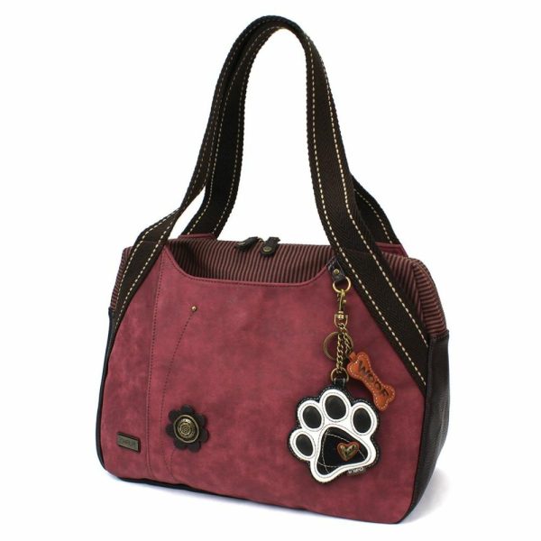 Bags & Purses |  Bowling Bag – Paw Print B&W Bags & Purses Bags & Purses