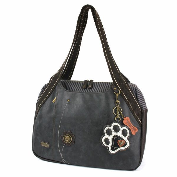 Bags & Purses |  Bowling Bag – Paw Print B&W Bags & Purses Bags & Purses