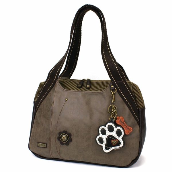 Bags & Purses |  Bowling Bag – Paw Print B&W Bags & Purses Bags & Purses