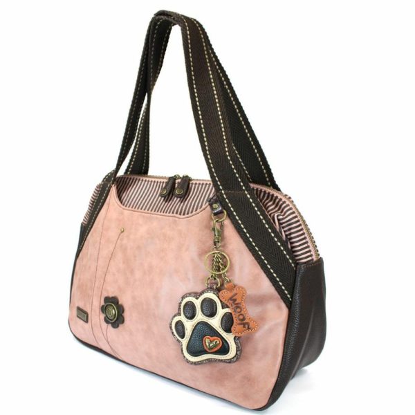 Bags & Purses |  Bowling Bag – Paw Print Ivory Bags & Purses Bags & Purses