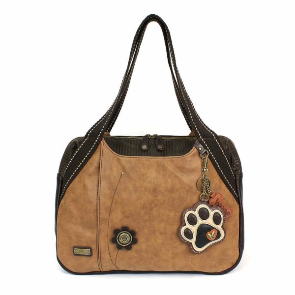 Bags & Purses |  Bowling Bag – Paw Print Ivory Bags & Purses Bags & Purses