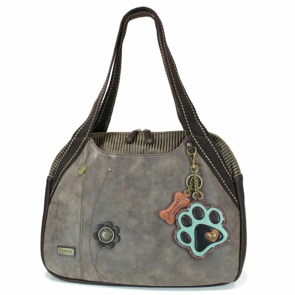 Bags & Purses |  Bowling Bag – Paw Print Teal Bags & Purses Bags & Purses