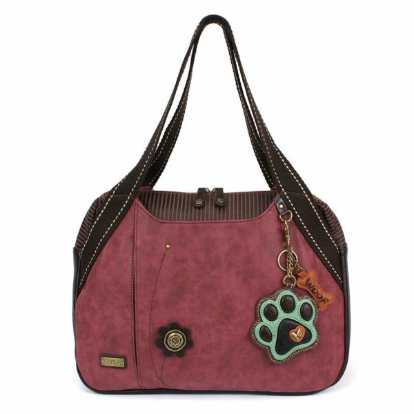 Bags & Purses |  Bowling Bag – Paw Print Teal Bags & Purses Bags & Purses