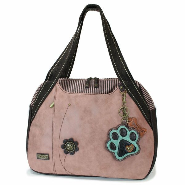 Bags & Purses |  Bowling Bag – Paw Print Teal Bags & Purses Bags & Purses