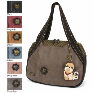 Bags & Purses |  Bowling Bag – Shih Tzu Brown Bags & Purses Bags & Purses