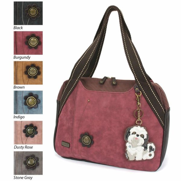 Bags & Purses |  Bowling Bag – Shih Tzu White Bags & Purses Bags & Purses