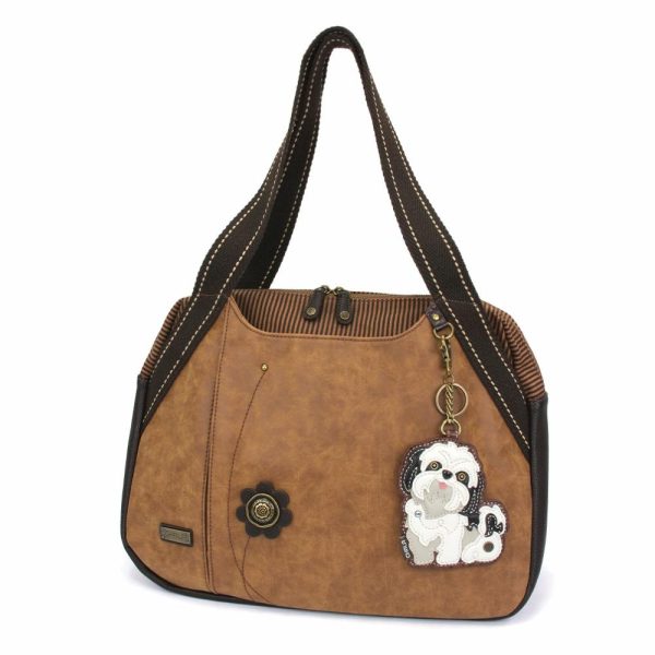 Bags & Purses |  Bowling Bag – Shih Tzu White Bags & Purses Bags & Purses