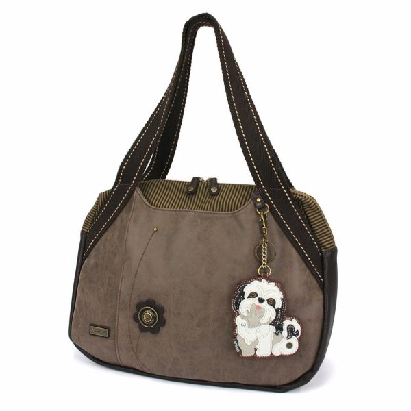 Bags & Purses |  Bowling Bag – Shih Tzu White Bags & Purses Bags & Purses