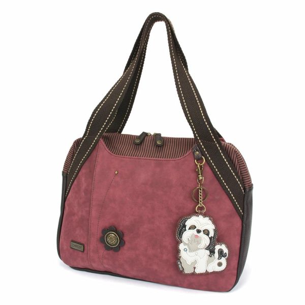 Bags & Purses |  Bowling Bag – Shih Tzu White Bags & Purses Bags & Purses