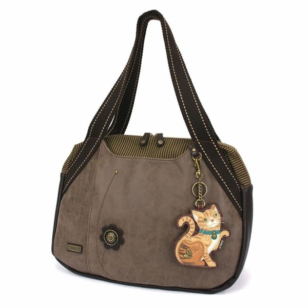 Bags & Purses |  Bowling Bag – Tabby Cat Orange Bags & Purses Bags & Purses