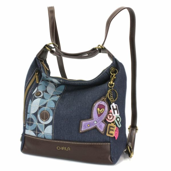 Bags & Purses |  Retro Convertible Purse – Charming Charms Lavender Ribbon Bags & Purses Bags & Purses