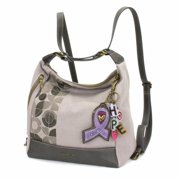 Bags & Purses |  Retro Convertible Purse – Charming Charms Lavender Ribbon Bags & Purses Bags & Purses