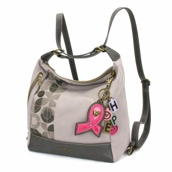 Bags & Purses |  Retro Convertible Purse – Charming Charms Pink Ribbon Bags & Purses Bags & Purses