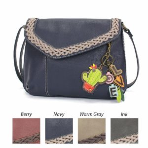 Crossbodies |  Braided Boho Crossbody – Charming Charms Cactus + Love Crossbodies Berry