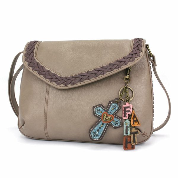 Crossbodies |  Braided Boho Crossbody – Charming Charms Cross+Faith Crossbodies Berry