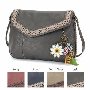 Crossbodies |  Braided Boho Crossbody – Charming Charms Daisy+Hope Crossbodies Berry