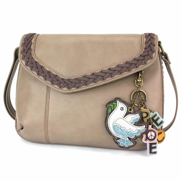 Crossbodies |  Braided Boho Crossbody – Charming Charms Dove+Peace Crossbodies Berry