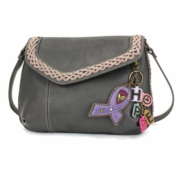 Crossbodies |  Braided Boho Crossbody – Charming Charms Lavender Ribbon Crossbodies Berry