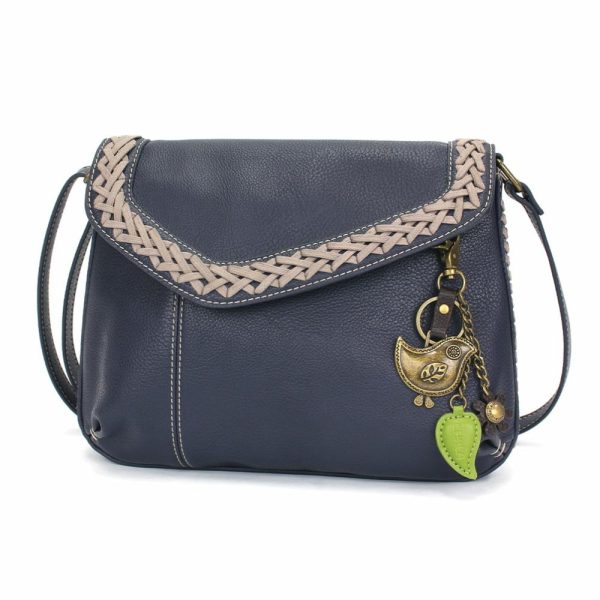 Crossbodies |  Braided Boho Crossbody – Metal Charming Bird Crossbodies Berry