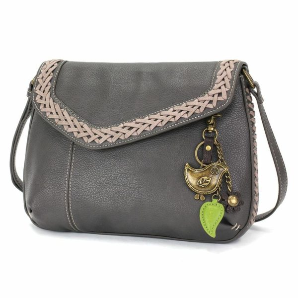 Crossbodies |  Braided Boho Crossbody – Metal Charming Bird Crossbodies Berry