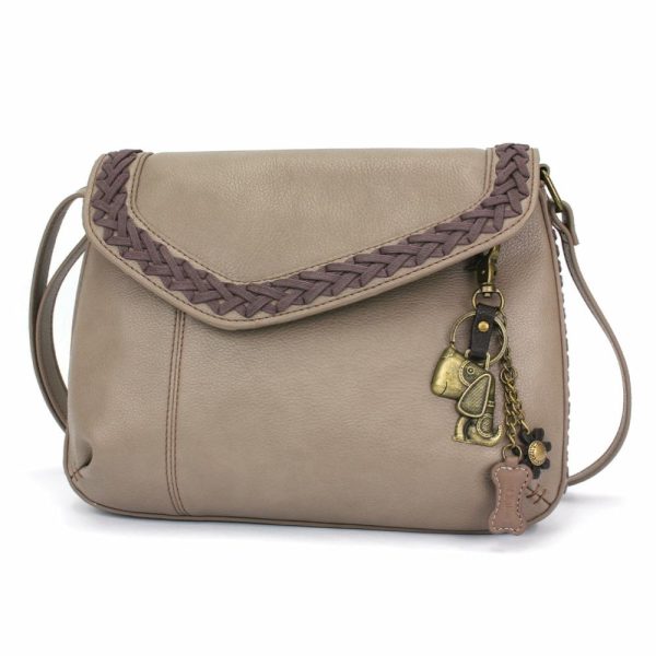 Crossbodies |  Braided Boho Crossbody – Metal Charming Dog Crossbodies Berry