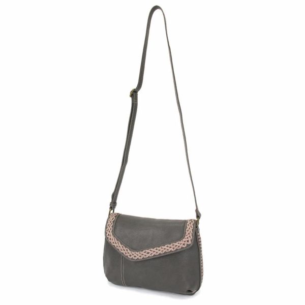 Crossbodies |  Braided Boho Crossbody – Metal Charming Feather Crossbodies Berry