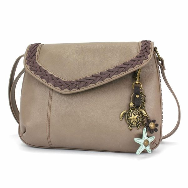 Crossbodies |  Braided Boho Crossbody – Metal Charming Turtle Crossbodies Berry