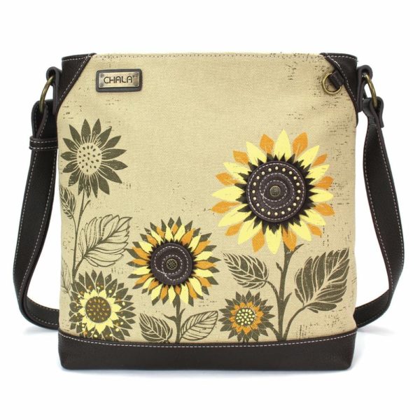 Crossbodies |  Canvas Crossbody – Sunflower Crossbodies Crossbodies