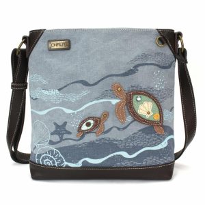 Crossbodies |  Canvas Crossbody – Turtles Crossbodies Crossbodies