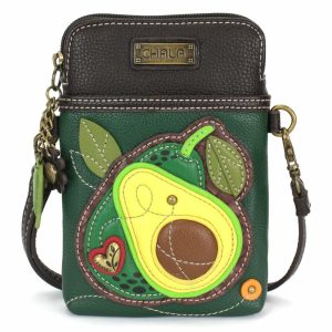 Crossbodies |  Cellphone Xbody – Avocado Crossbodies Crossbodies