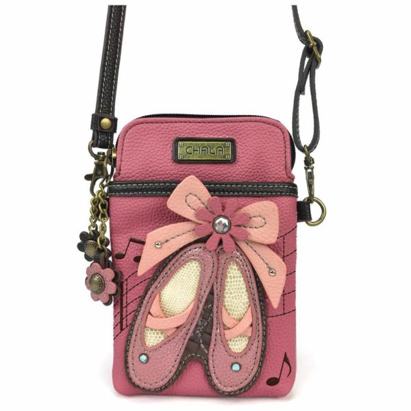 Crossbodies |  Cellphone Xbody – Ballerina Crossbodies Crossbodies