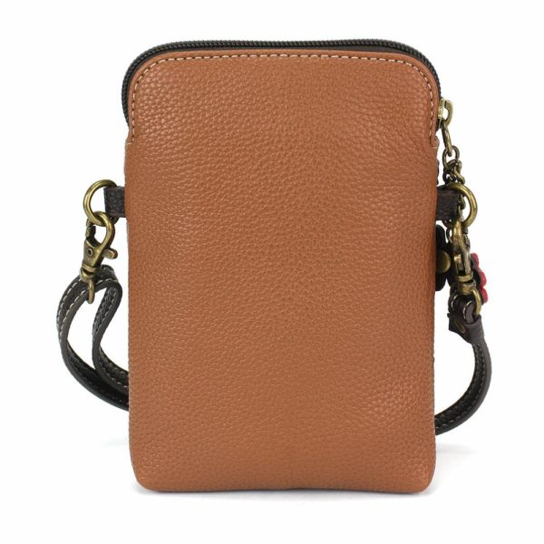 Crossbodies |  Cellphone Xbody – Black Bear Crossbodies Brown Approx