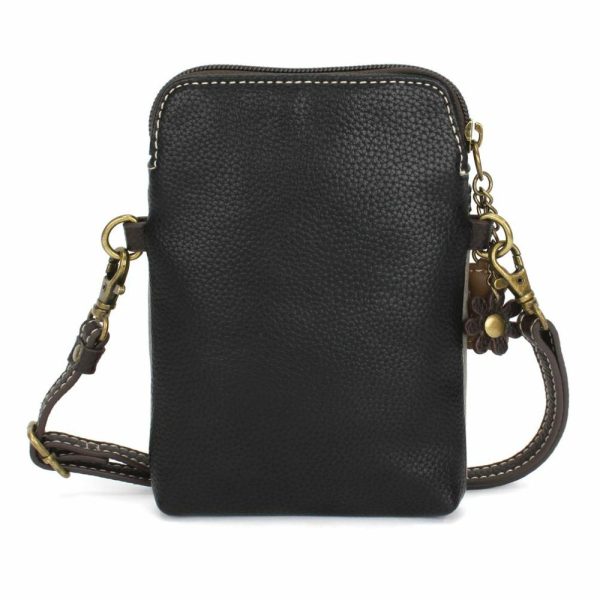 Crossbodies |  Cellphone Xbody – Black Cocker Crossbodies Crossbodies