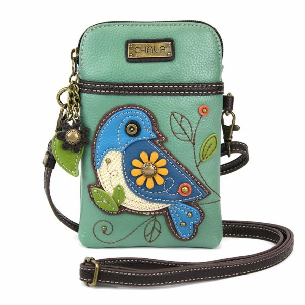 Crossbodies |  Cellphone Xbody – Blue Bird Crossbodies Crossbodies