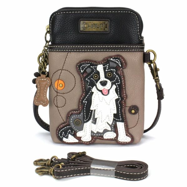 Crossbodies |  Cellphone Xbody – Border Collie Crossbodies Crossbodies