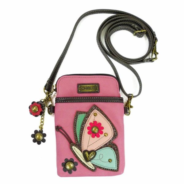 Crossbodies |  Cellphone Xbody – Butterfly Crossbodies Crossbodies