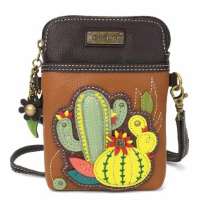 Crossbodies |  Cellphone Xbody – Cactus Crossbodies Brown Approx