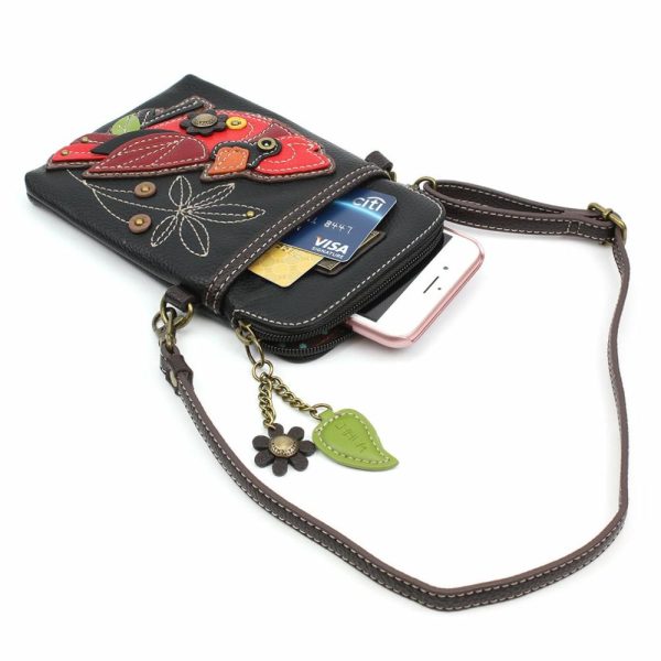 Crossbodies |  Cellphone Xbody – Cardinal Crossbodies Black Approx