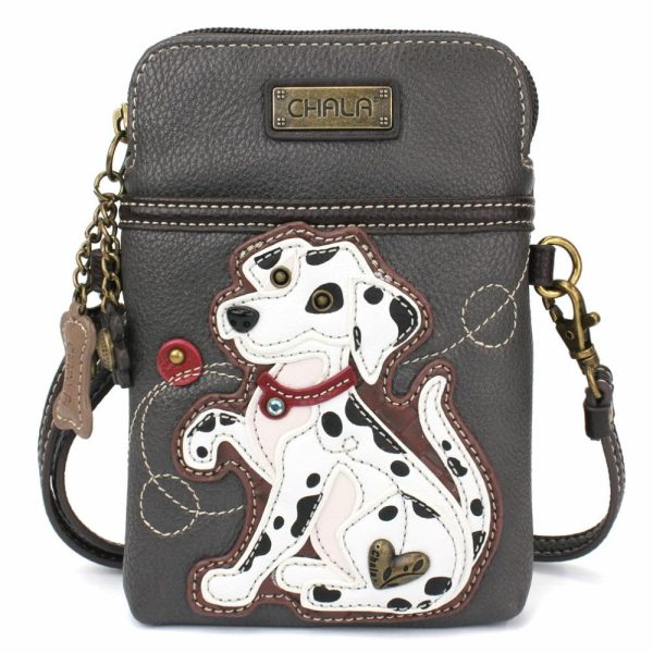 Crossbodies |  Cellphone Xbody – Dalmatian Crossbodies Crossbodies