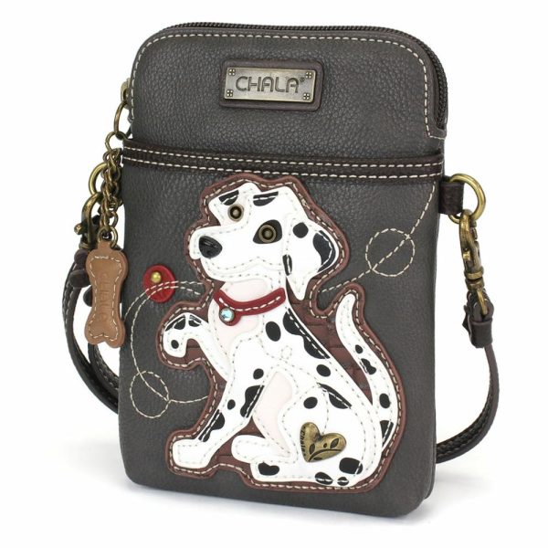 Crossbodies |  Cellphone Xbody – Dalmatian Crossbodies Crossbodies