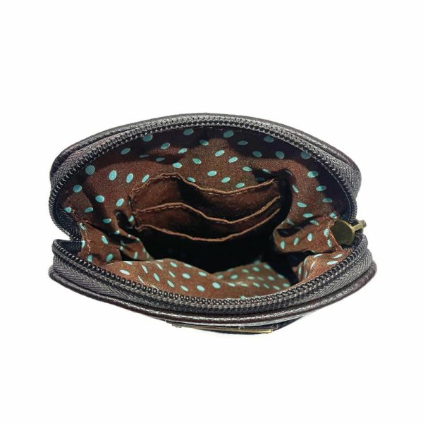 Crossbodies |  Cellphone Xbody – Darkbrown Chihuahua Crossbodies Crossbodies