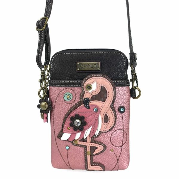 Crossbodies |  Cellphone Xbody – Flamingo Crossbodies Crossbodies