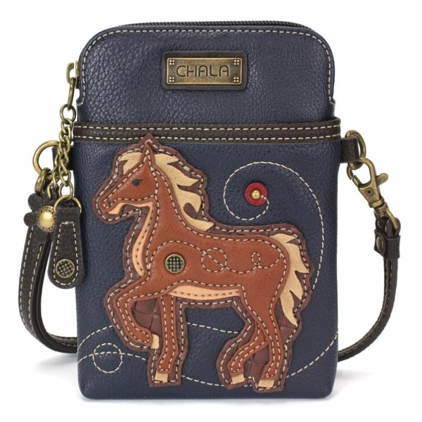 Crossbodies |  Cellphone Xbody – Horse B Crossbodies Crossbodies