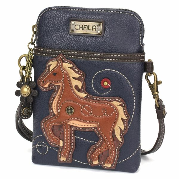 Crossbodies |  Cellphone Xbody – Horse B Crossbodies Crossbodies