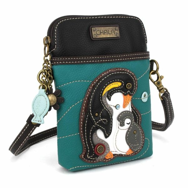 Crossbodies |  Cellphone Xbody – Penguin Crossbodies Crossbodies