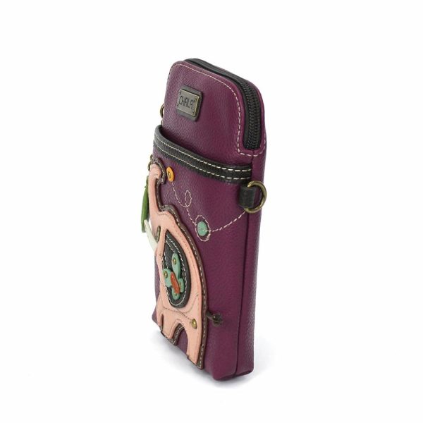 Crossbodies |  Cellphone Xbody – Pink Elephant Crossbodies Crossbodies