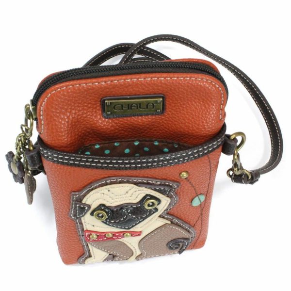 Crossbodies |  Cellphone Xbody – Pug Crossbodies Crossbodies