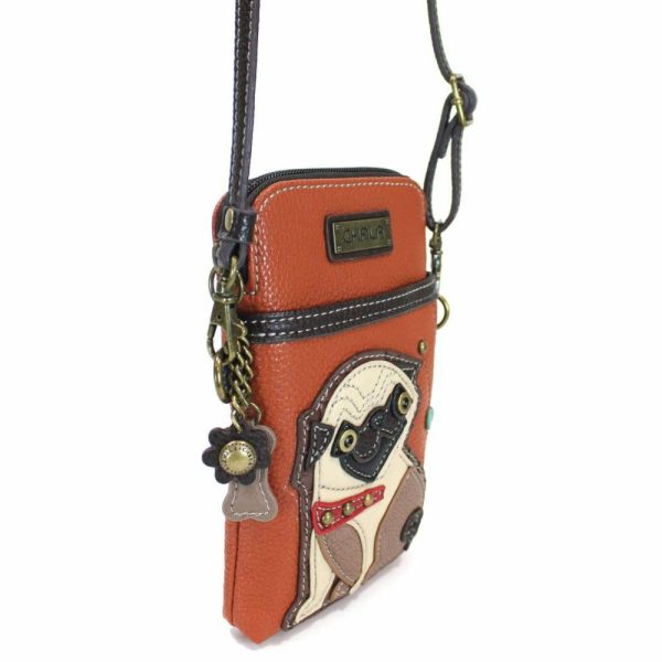 Crossbodies |  Cellphone Xbody – Pug Crossbodies Crossbodies